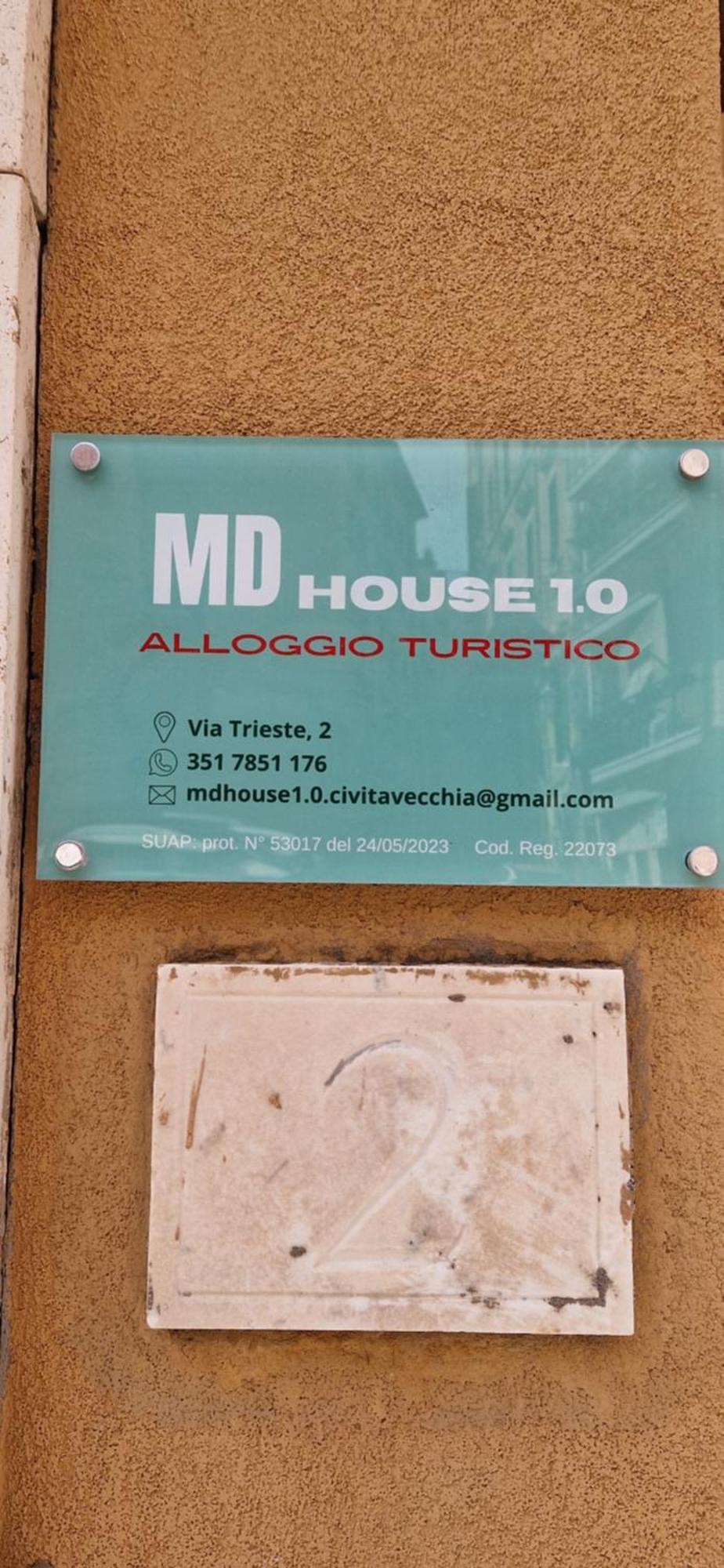 Md House Bed and Breakfast Civitavecchia Eksteriør billede